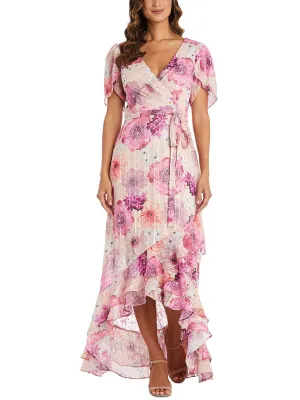 Doorbuster Womens Ruffled Long Evening Dress  Ends Soon!