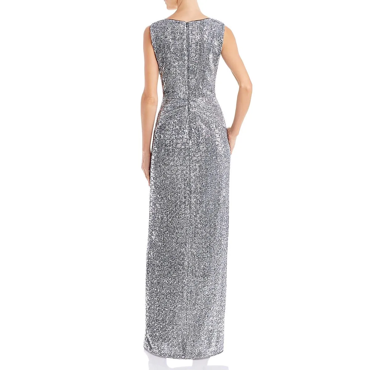 Doorbuster Womens Sequined Twist Front Formal Dress  Ends Soon!