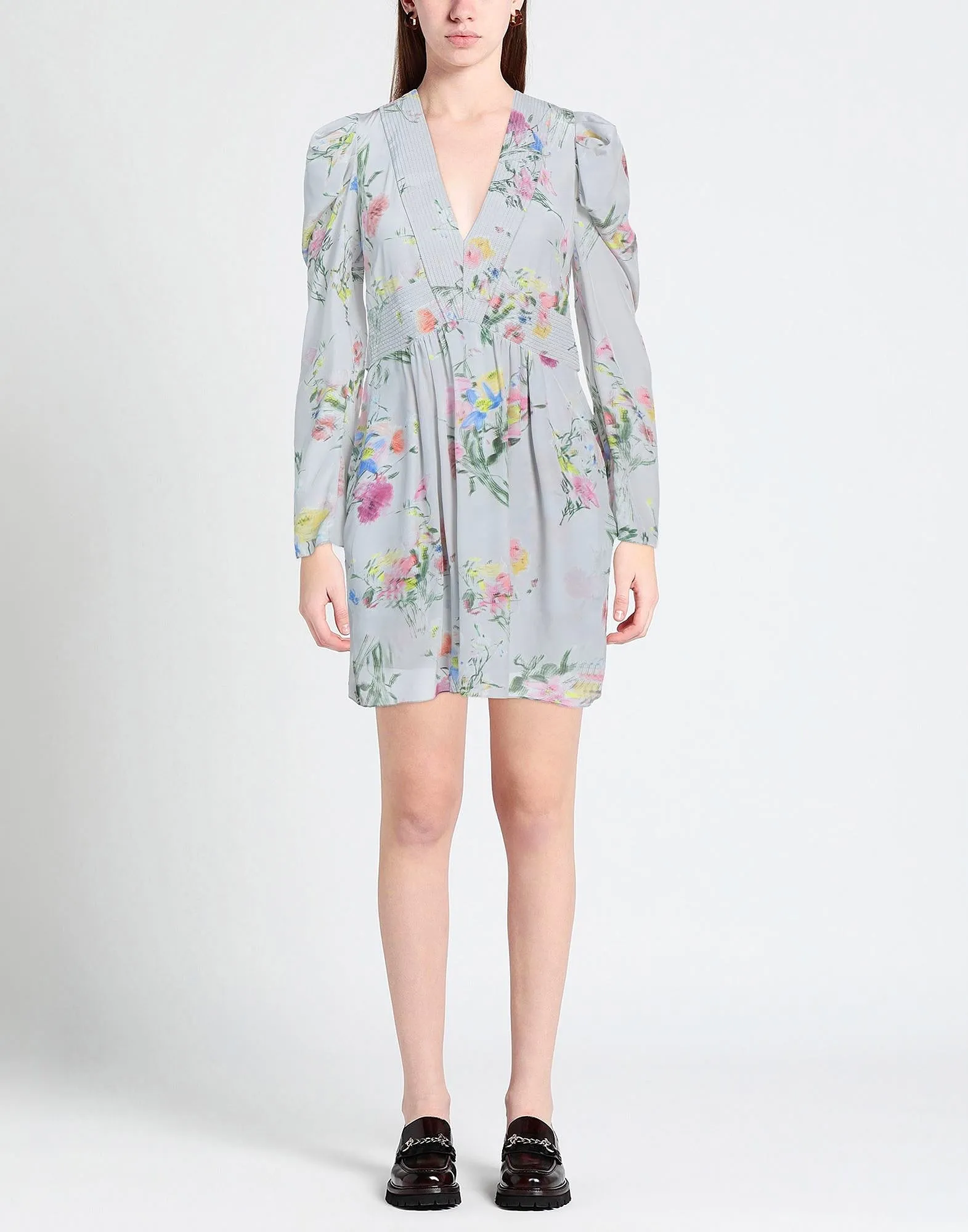 DOROTHEE SCHUMACHER Silk Floral Dress Size Large NWT