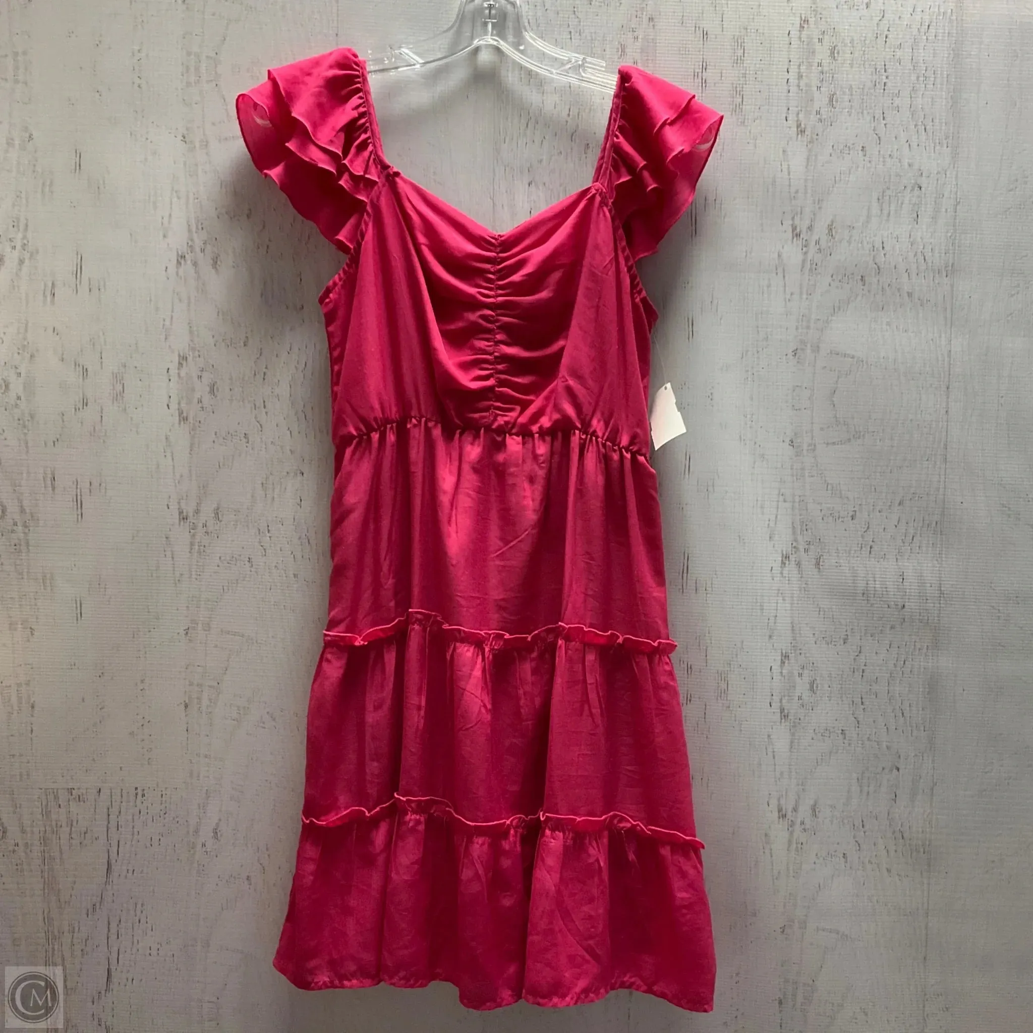 Dress Casual Midi By Clothes Mentor In Pink, Size: S