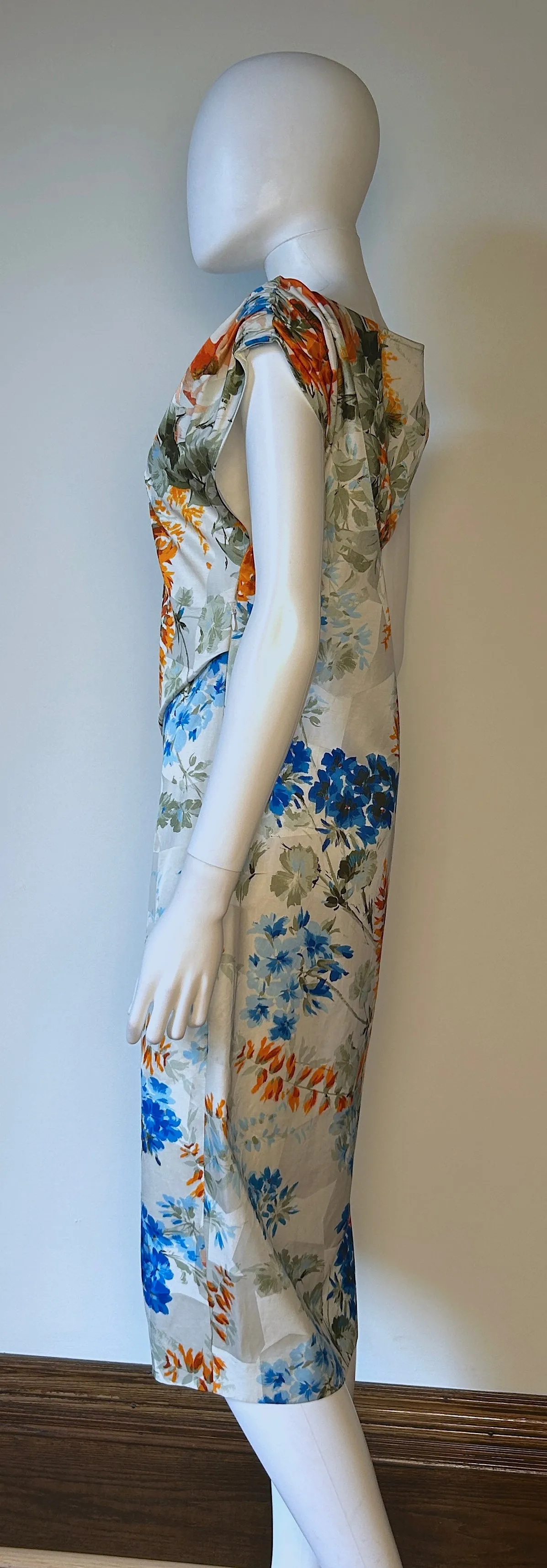 Dries Van Noten Floral Dress Size 36 NWOT
