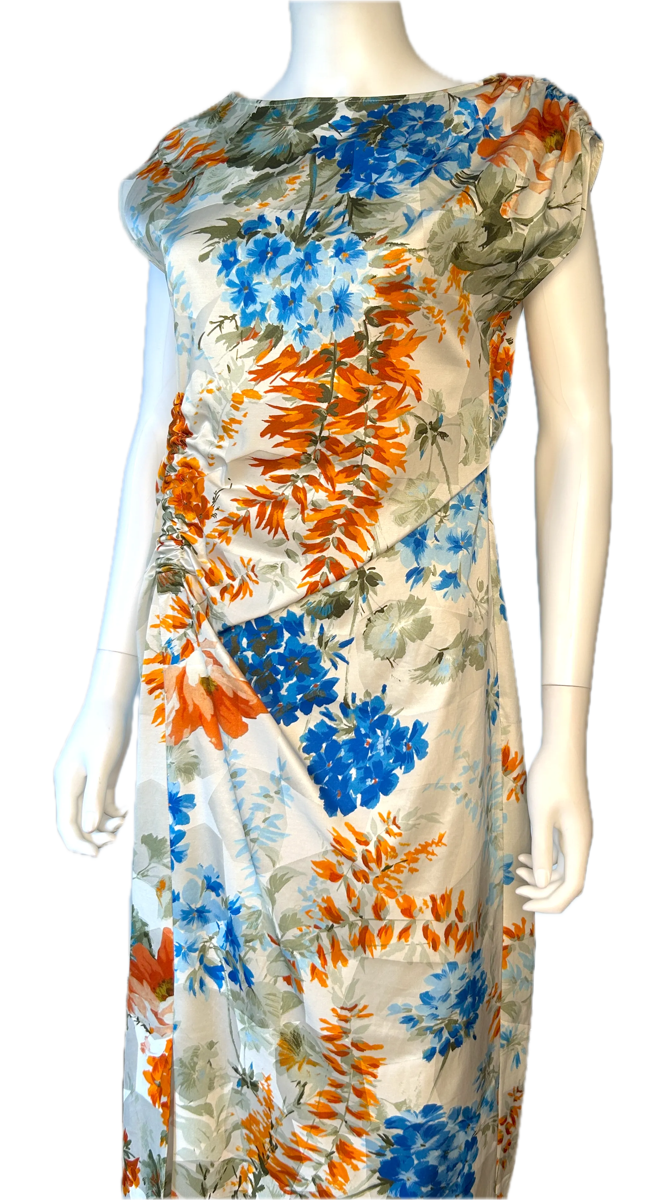 Dries Van Noten Floral Dress Size 36 NWOT