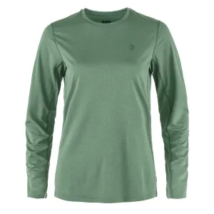 Editors Choice Fjallraven Womens Abisko Day Hike LS Patina Green  Almost Gone!