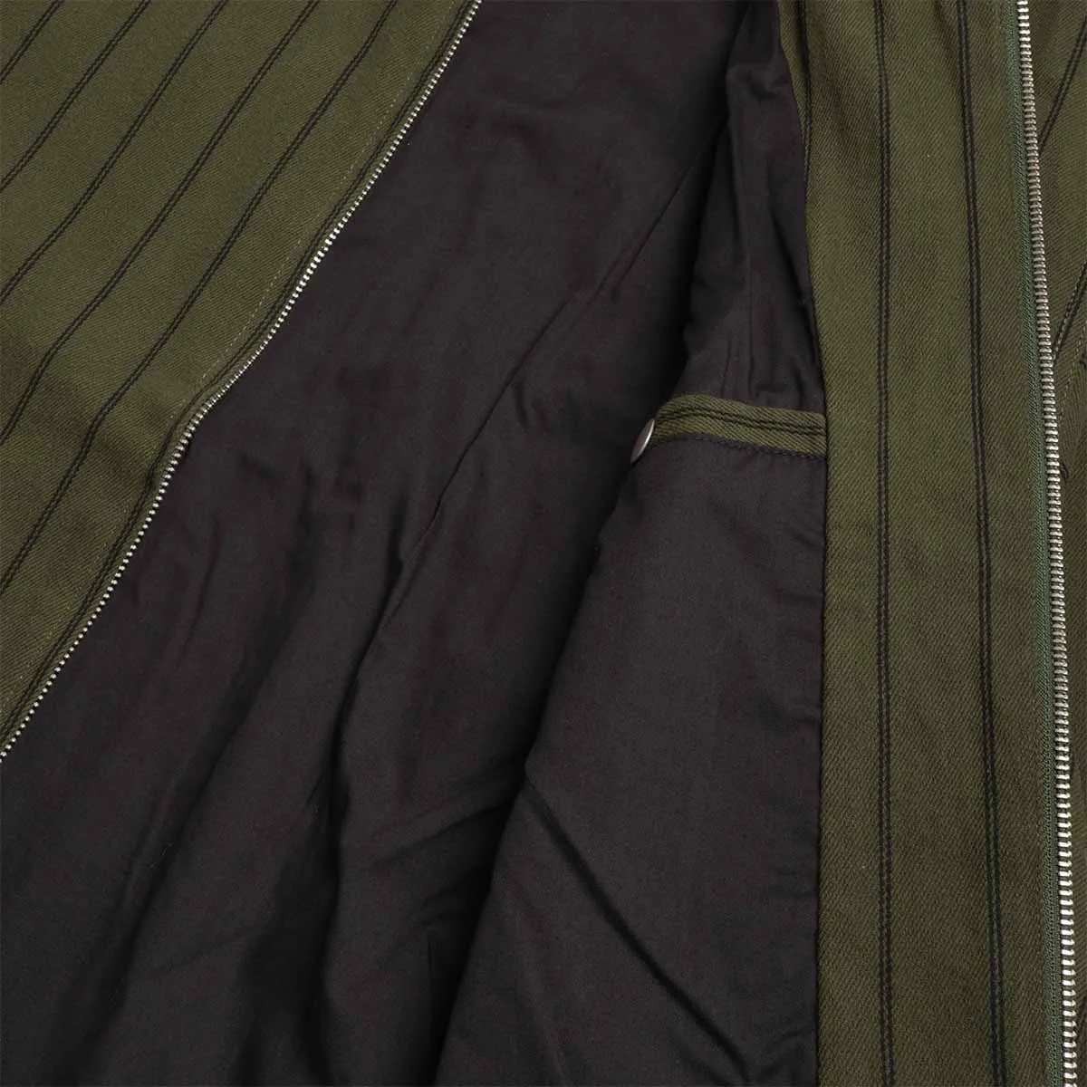 Editors Choice OBEY Stripe Zip Up Jacket  Today Only!