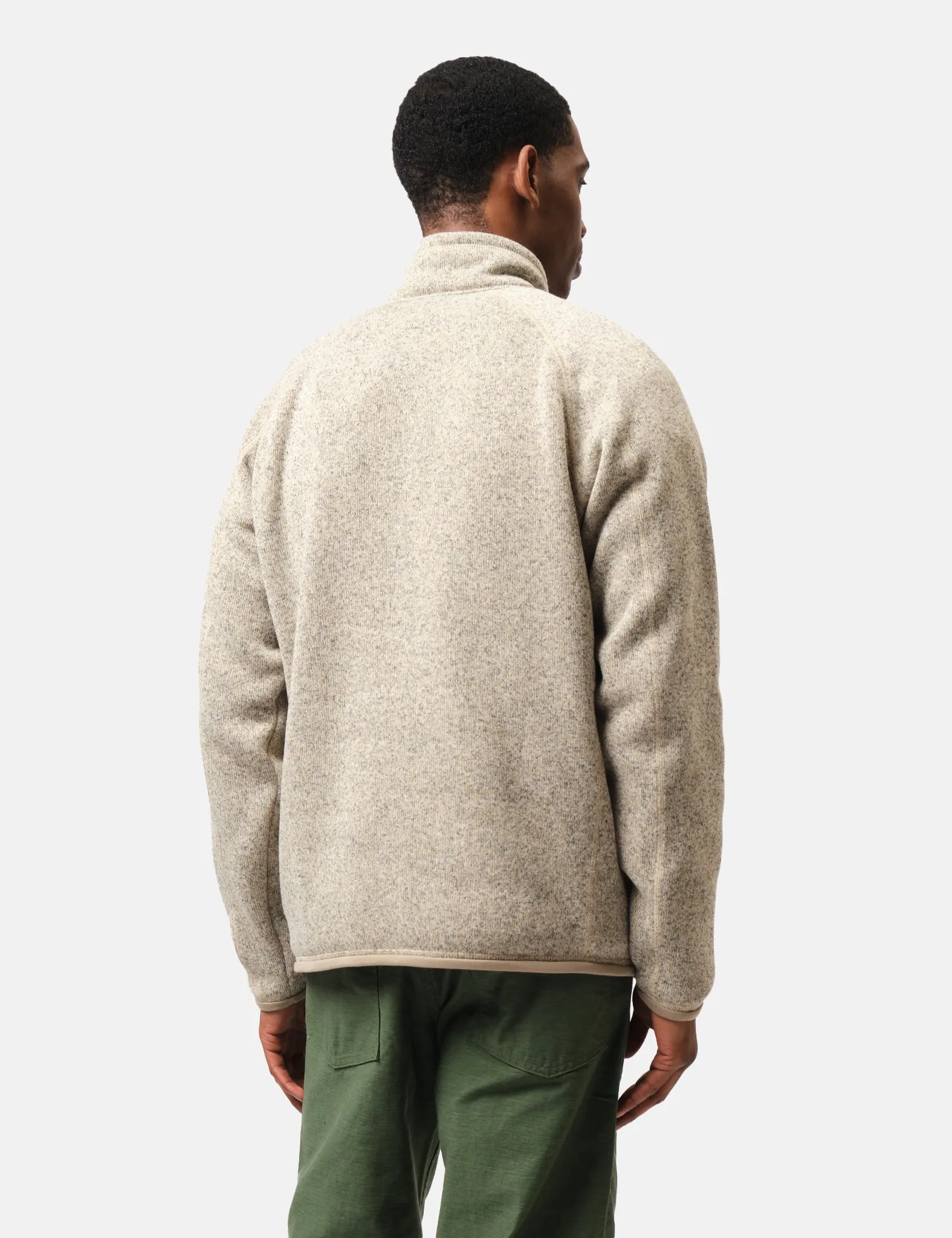 Editors Choice Patagonia Better Sweater 1/4 Zip - Pelican Stone  Dont Miss Out!
