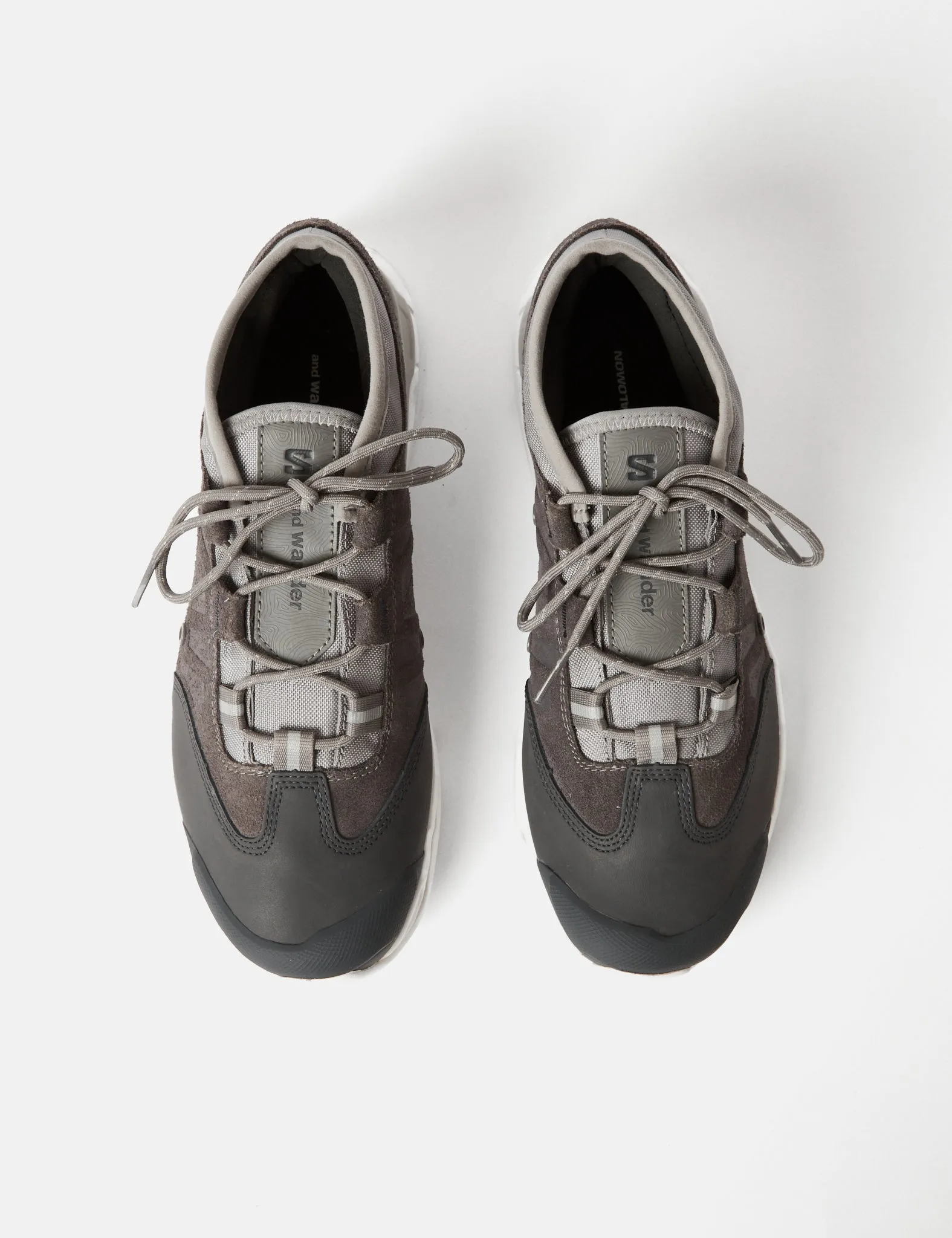 Editors Choice Salomon x And Wander Jungle Ultra Low Trainers - Grey  Almost Gone!