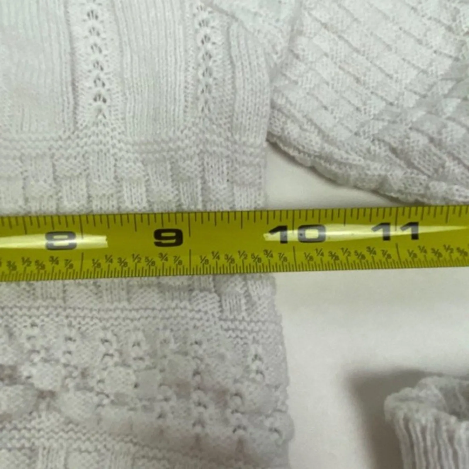 Editors Choice Vintage Girls White Cardigan Sweater 3-6 Months  Limited Stock!