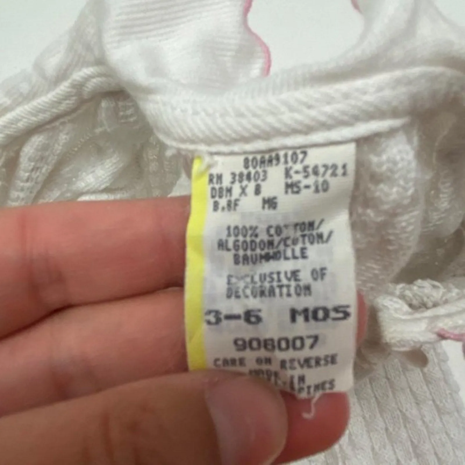Editors Choice Vintage Girls White Cardigan Sweater 3-6 Months  Limited Stock!
