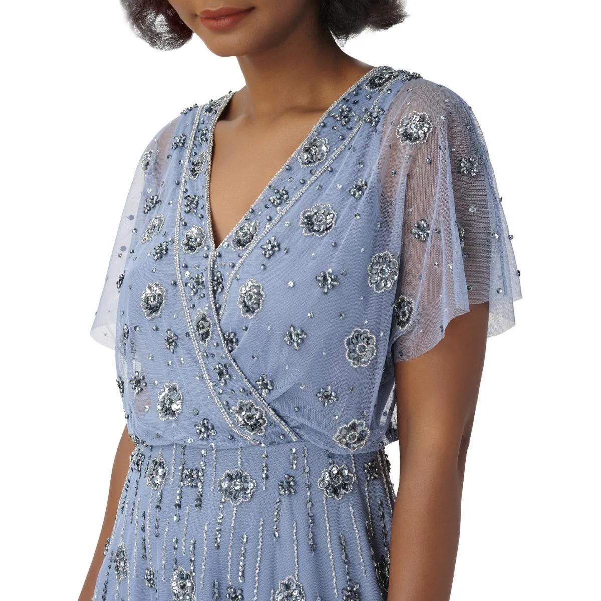 Editors Pick Womens Floral Calf Midi Dress  Limited Stock!