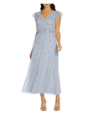 Editors Pick Womens Mesh Embellished Evening Dress  Almost Sold Out!
