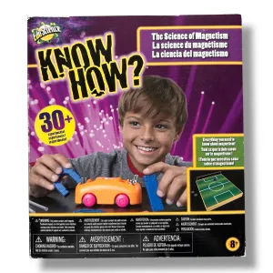 EduScience Know How? The Science of Magnetism Educational Experiments Kit