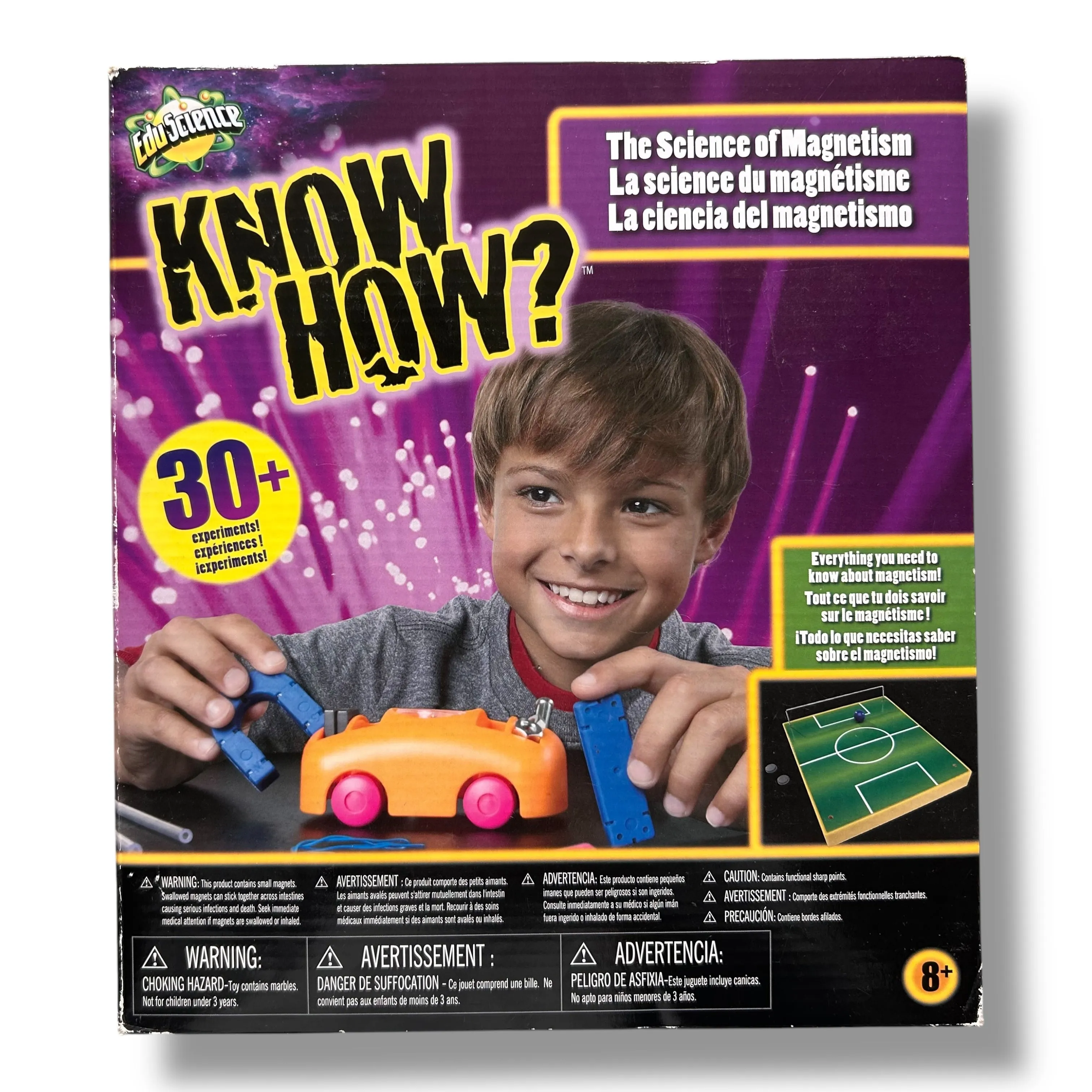 EduScience Know How? The Science of Magnetism Educational Experiments Kit