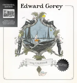 Edward Gorey 2025 Wall Calendar