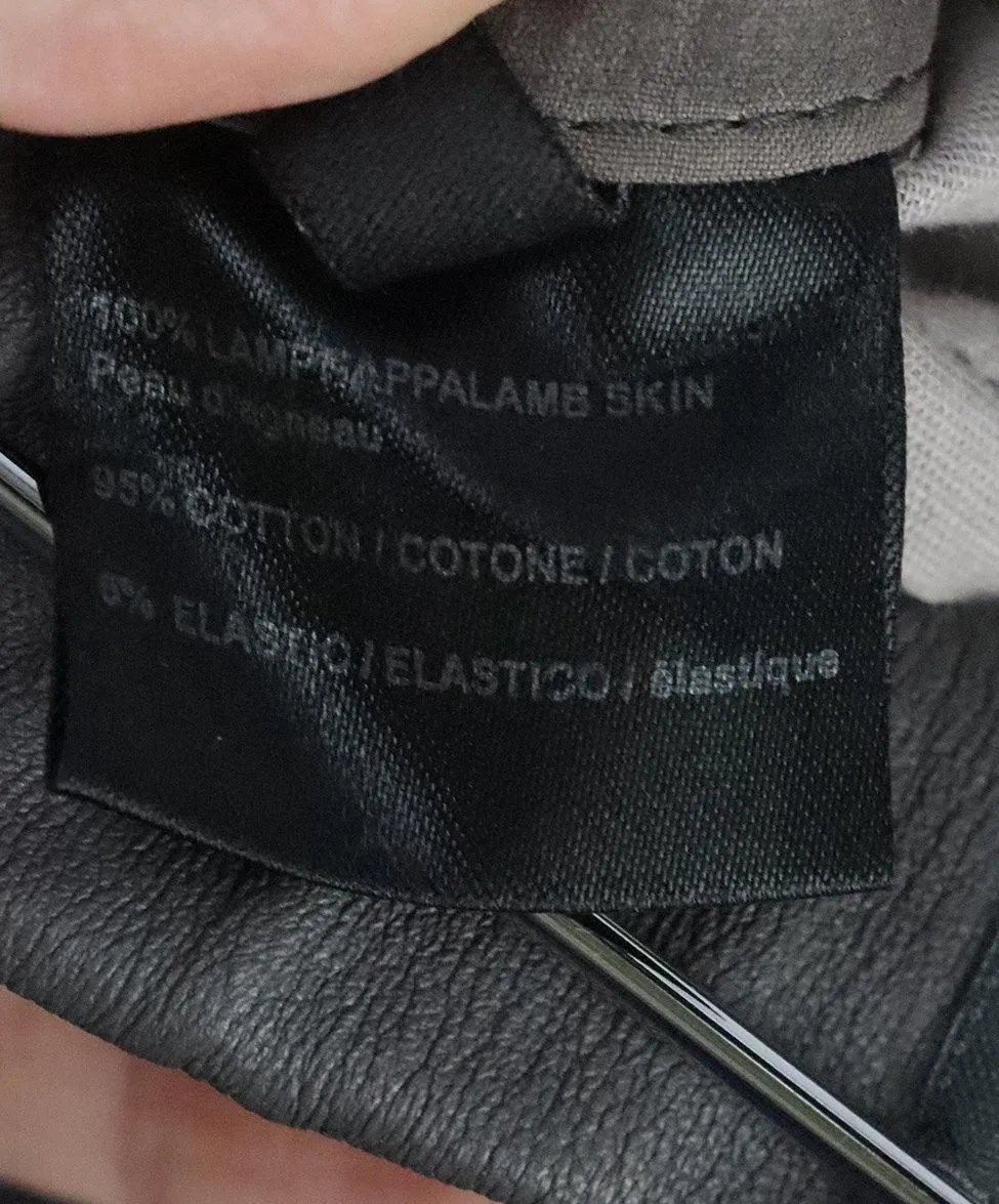 Elbi Concept Grey Leather Pants sz 2