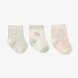 Elegant Baby Sea Magic Non Slip Baby Socks 3 Pack