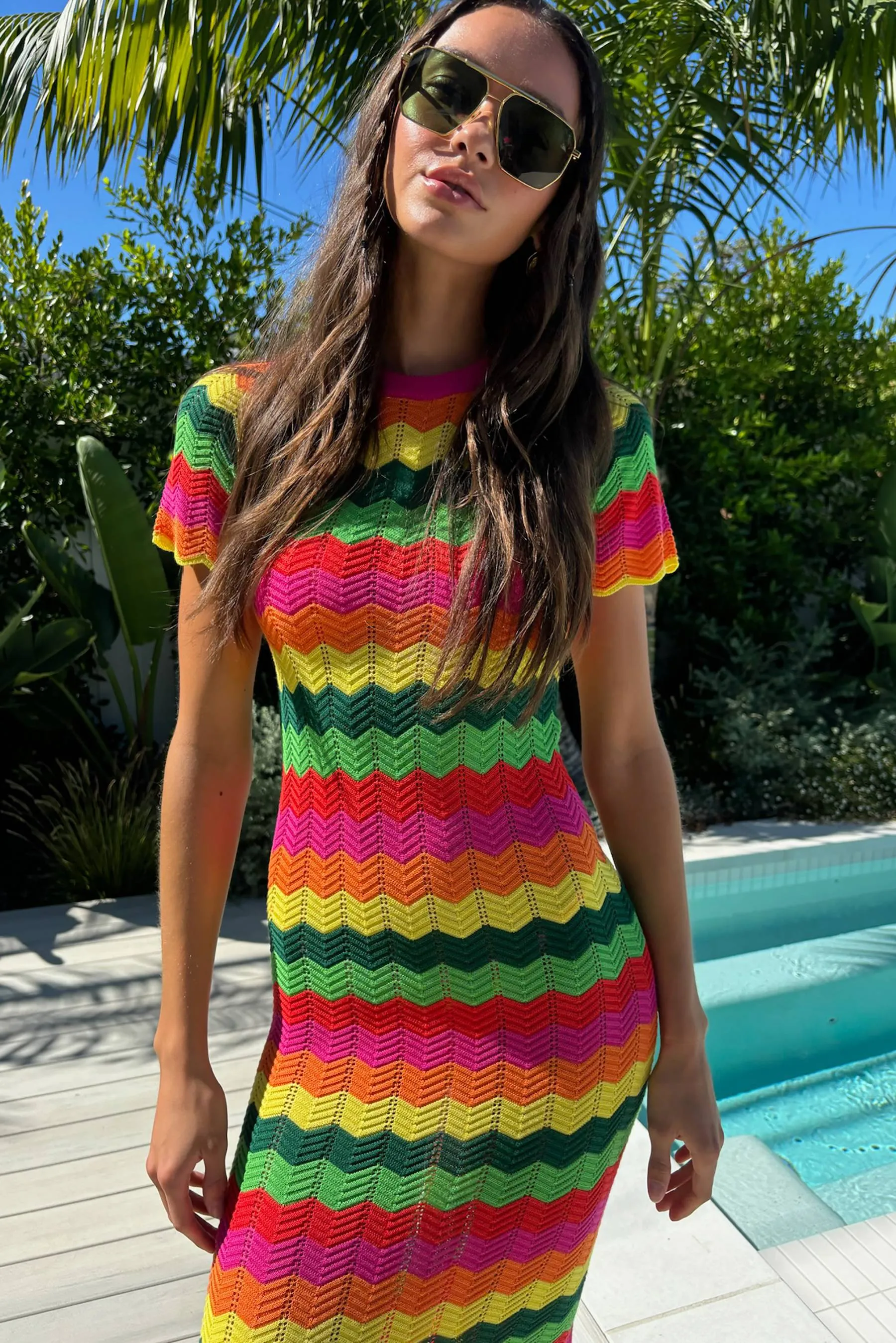 Emory Dress Mango Tango Beach Riot