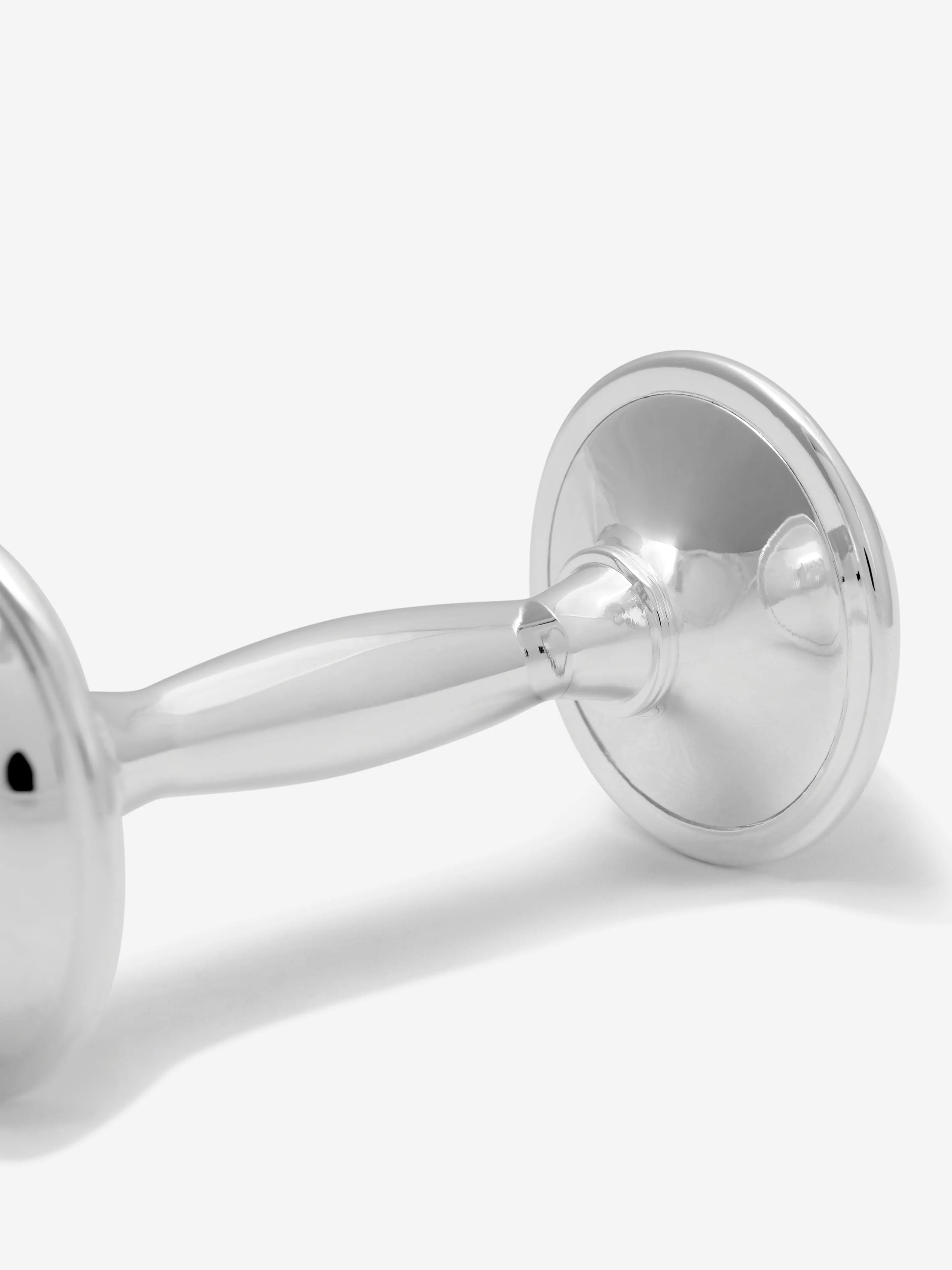 English Trousseau Baby Silver Plated Rattle