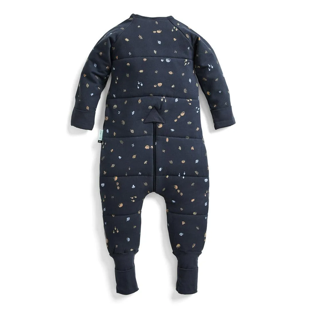 ergoPouch Organic Winter Long Sleeved Sleep Onesie - 3.5 TOG - Hedgehog