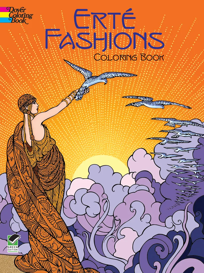 Erté Fashions - Coloring Book