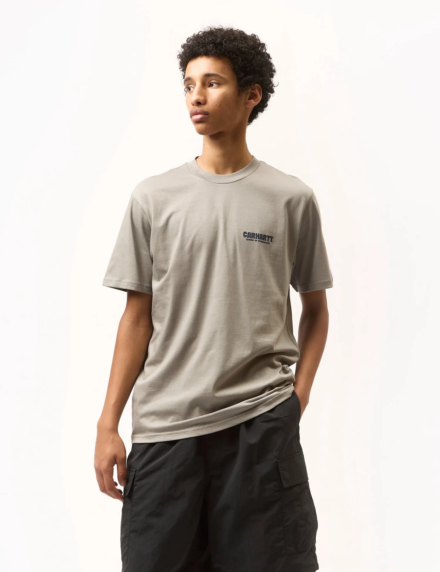 Exclusive Carhart WIP Trade T-Shirt - Misty Grey  Ends Soon!