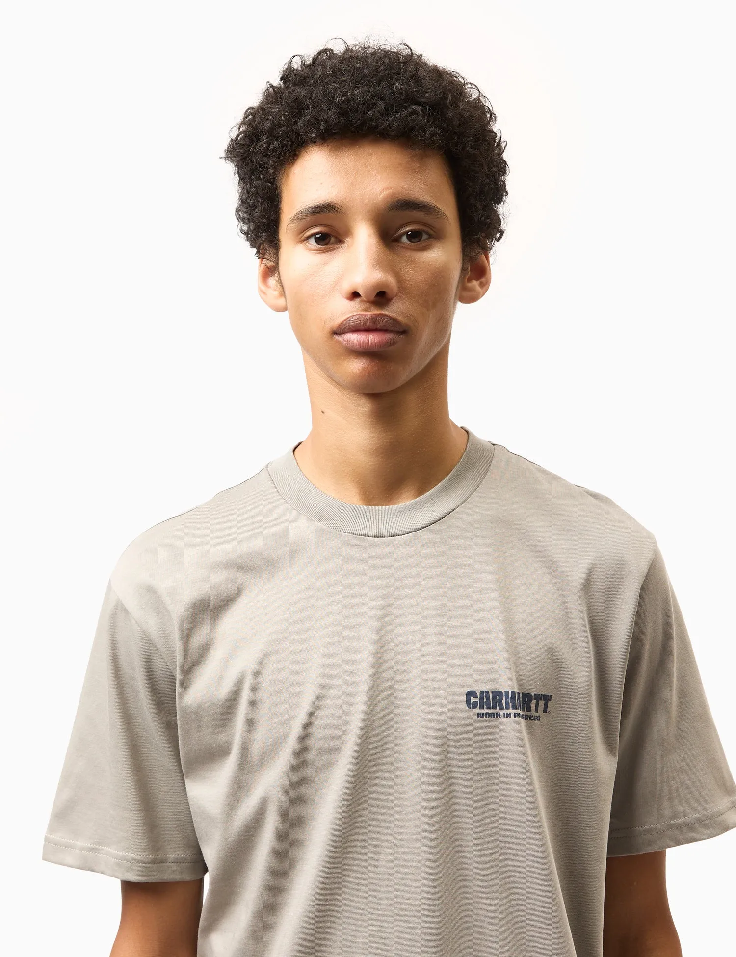 Exclusive Carhart WIP Trade T-Shirt - Misty Grey  Ends Soon!