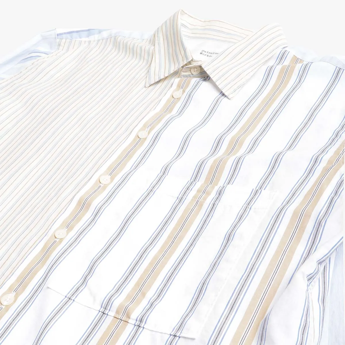 Exclusive Universal Works Panel Square Pocket Shirt  Last Few Pieces!