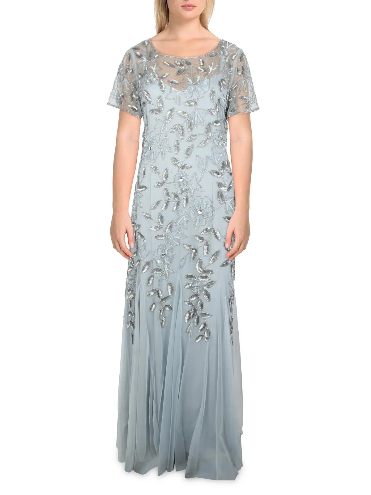 Exclusive Womens Embellished Maxi Evening Dress  Stylish & Comfortable
