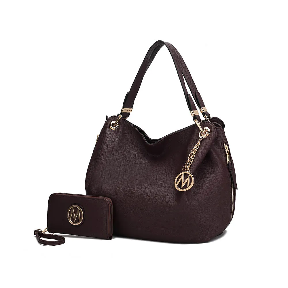 Fabienne Hobo Handbag with Wallet