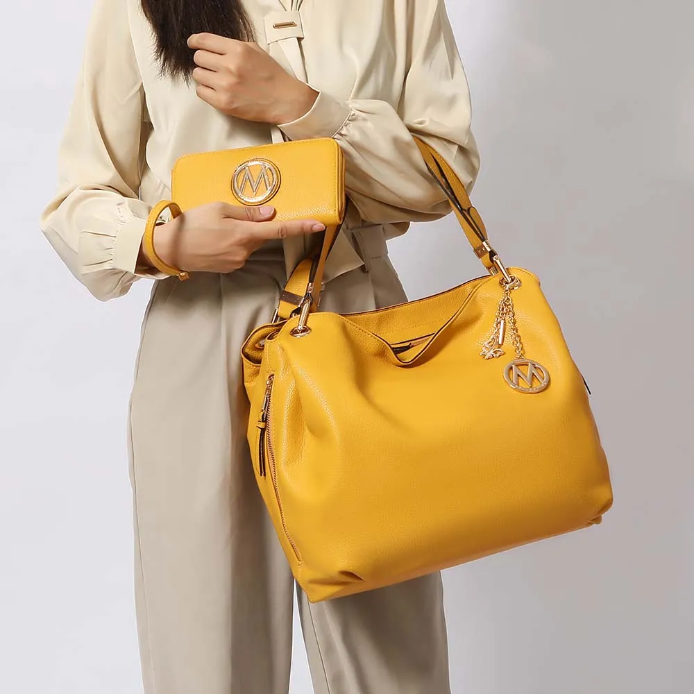 Fabienne Hobo Handbag with Wallet