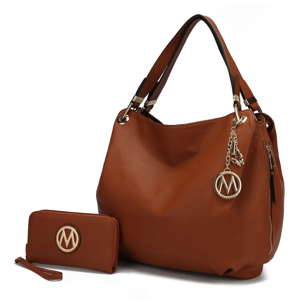Fabienne Hobo Handbag with Wallet