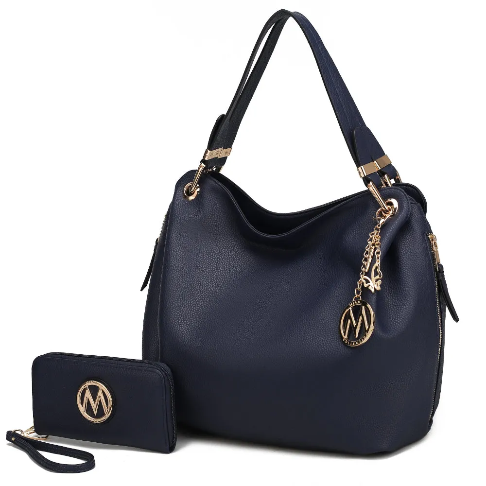Fabienne Hobo Handbag with Wallet