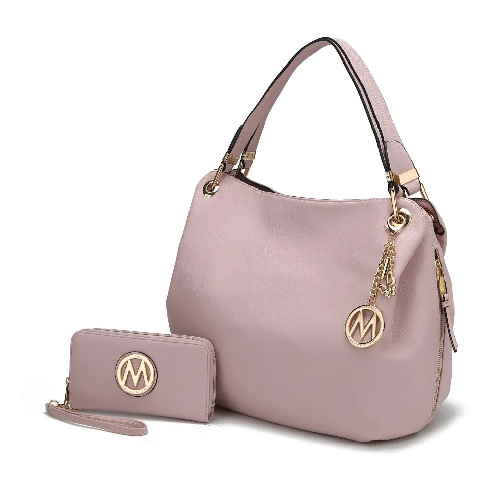Fabienne Hobo Handbag with Wallet