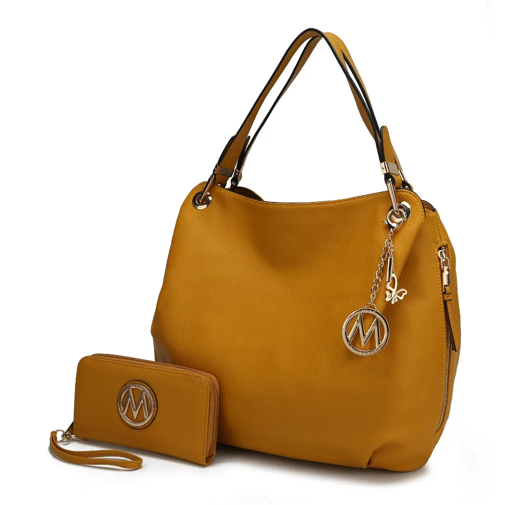 Fabienne Hobo Handbag with Wallet