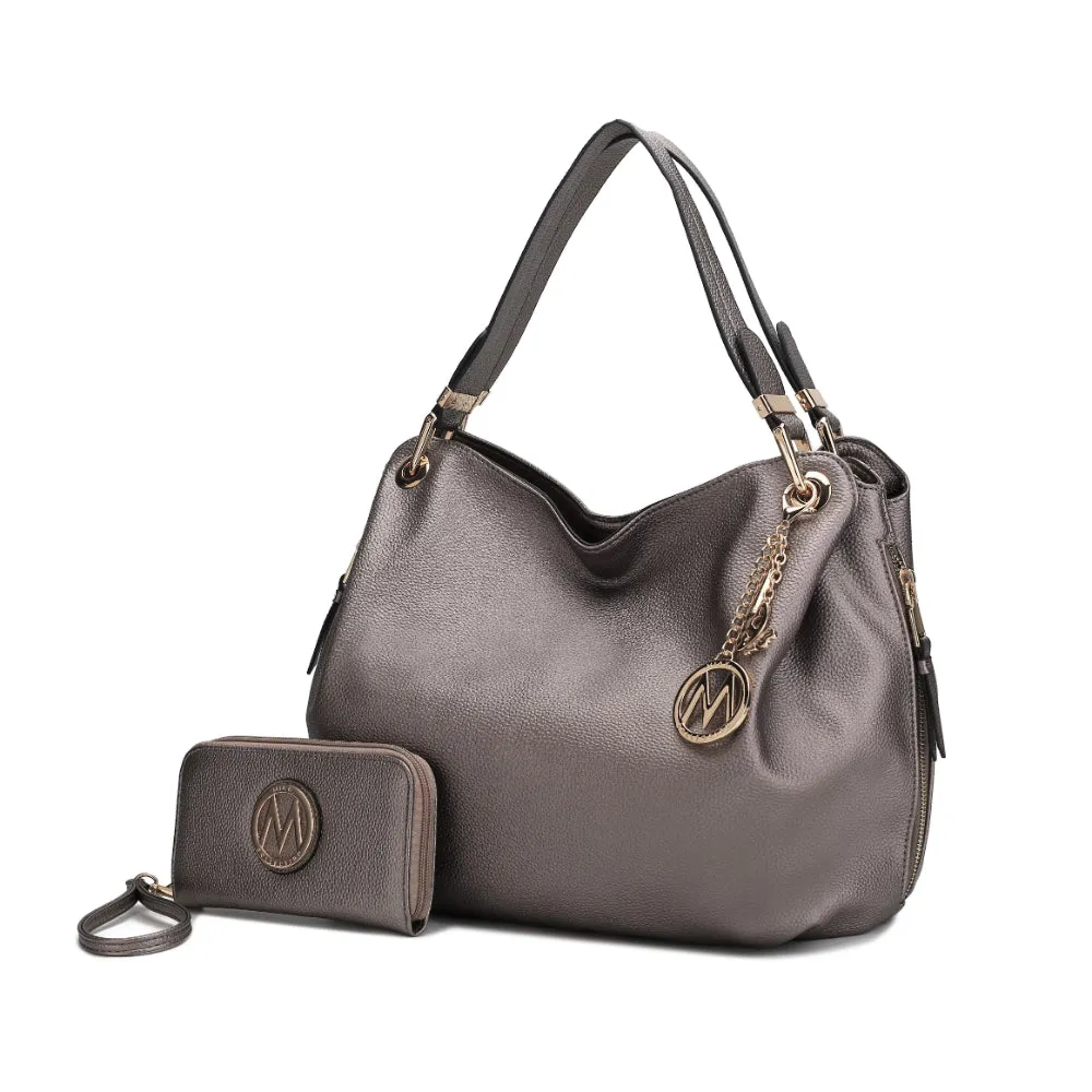 Fabienne Hobo Handbag with Wallet