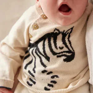 Fable & Bear Lucky Zebra Jumper