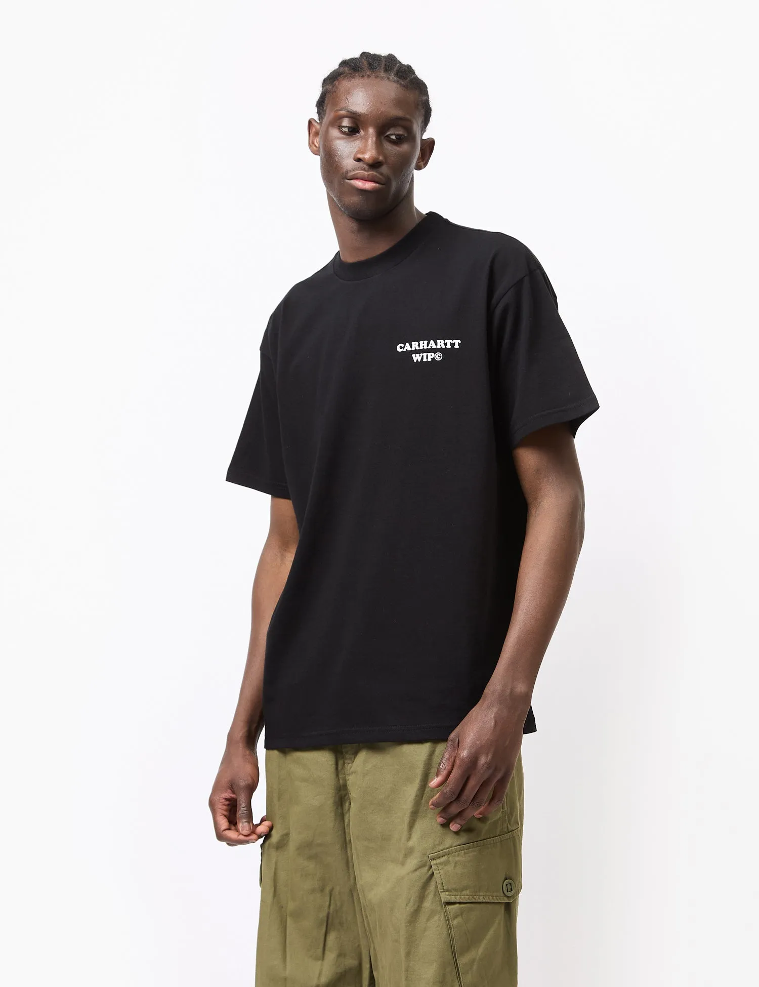 Final Few Carhartt-WIP Isis Maria Dinner T-Shirt (Loose) - Black  Stylish & Comfortable