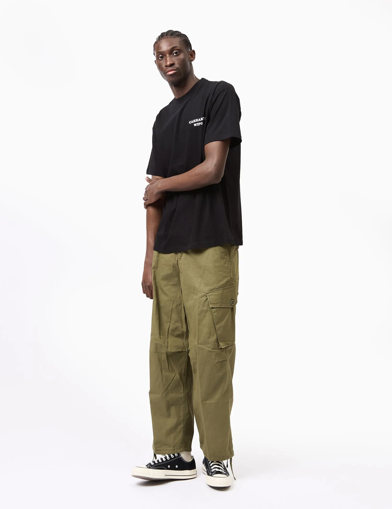 Final Few Carhartt-WIP Isis Maria Dinner T-Shirt (Loose) - Black  Stylish & Comfortable