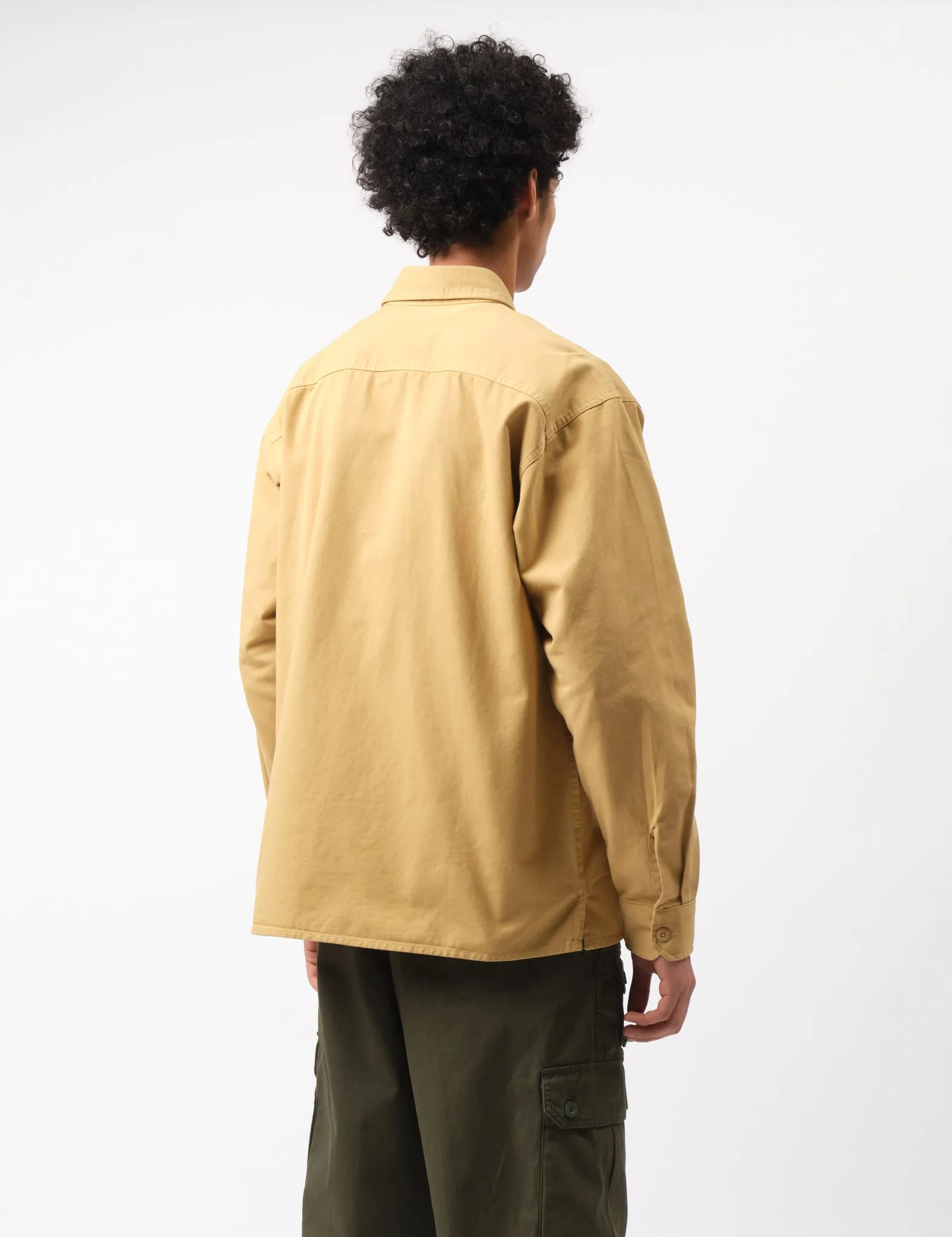 Final Few Carhartt-WIP Reno Over Shirt - Bourbon Brown  Going Fast!