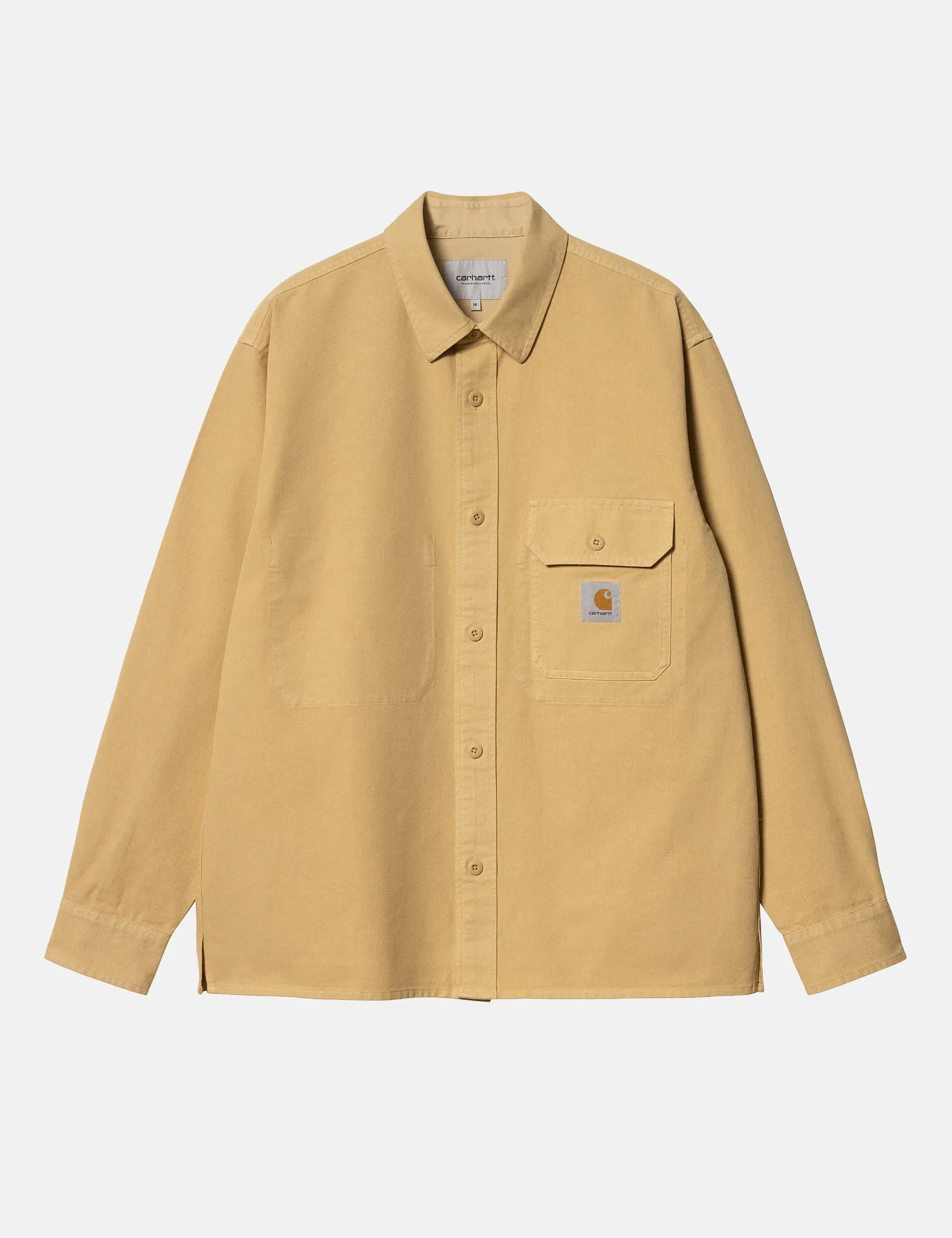 Final Few Carhartt-WIP Reno Over Shirt - Bourbon Brown  Going Fast!