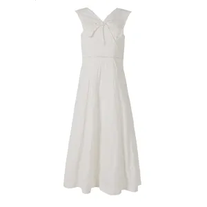 Final Few Damson Madder Fan Fan Midi Dress Patchwork Broderie  Today Only!