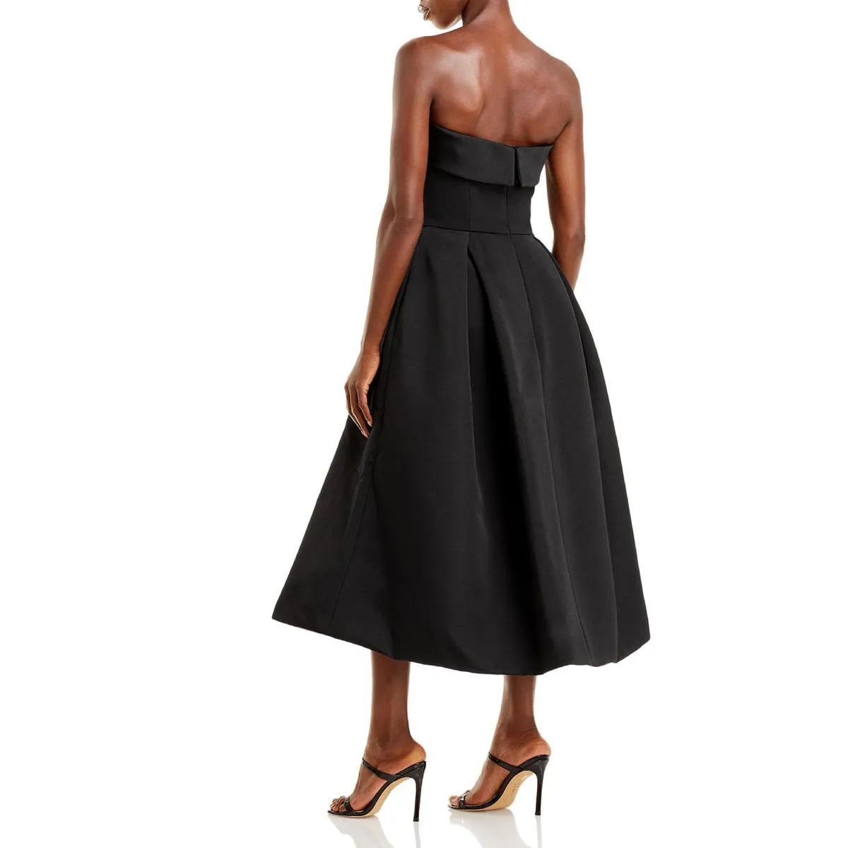 Final Few Faille Womens Woven Strapless Fit & Flare Dress  Almost Gone!