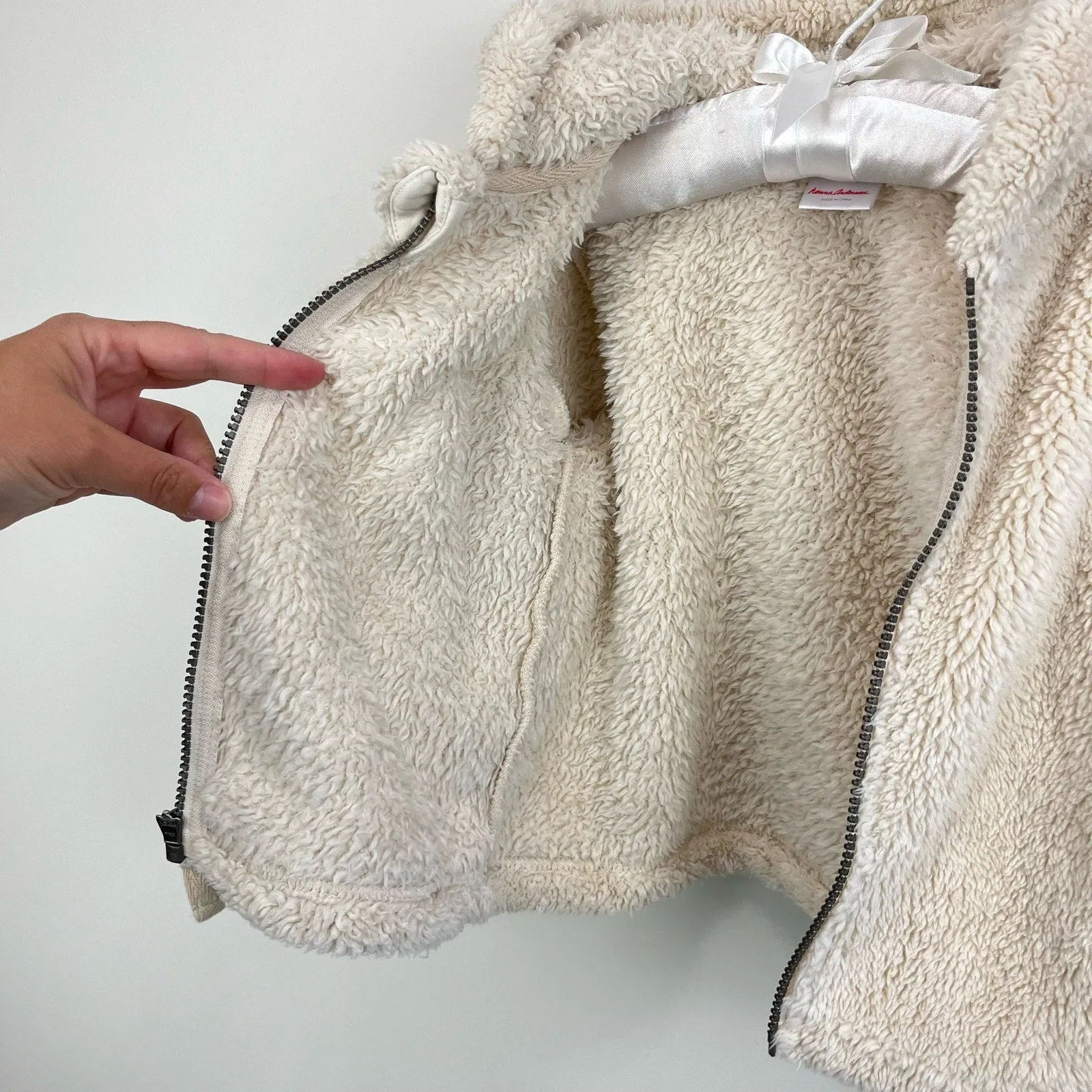 Final Few Hanna Andersson Baby Marshmallow Fleece Jacket 80 cm 18-24 Months  Limited Stock!