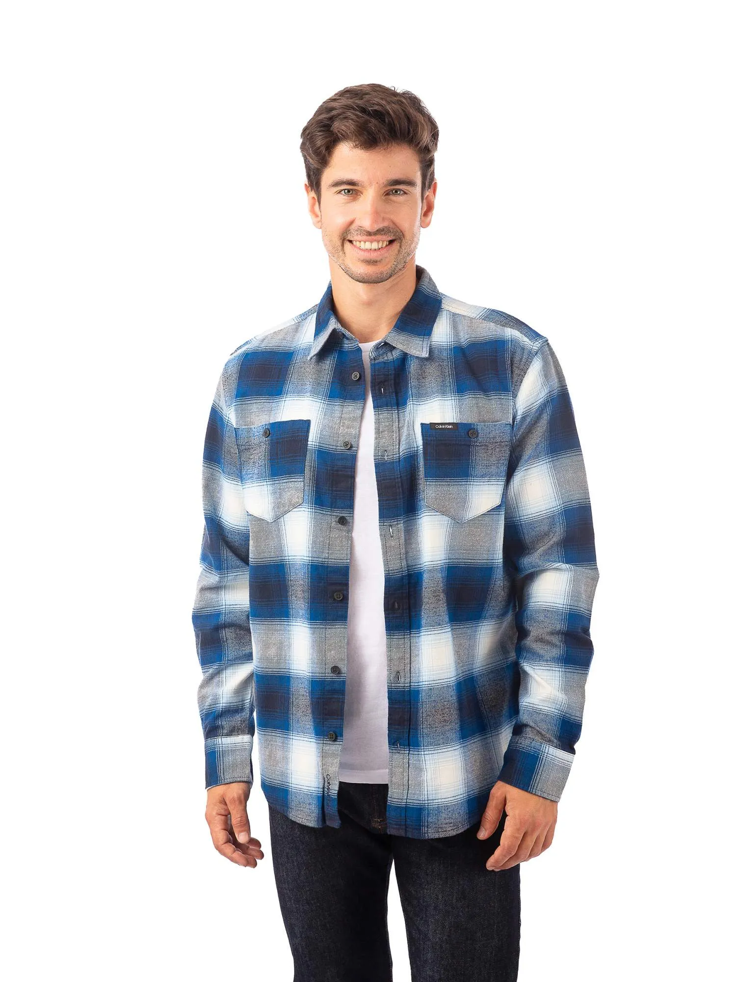 Final Few Long Sleeves Iconic Patch Flannel Shirt  Last Few Pieces!