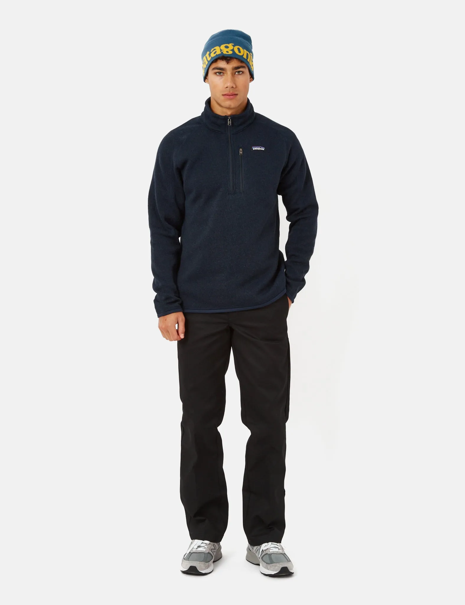 Final Few Patagonia Better Sweater 1/4 Zip Fleece - New Navy Blue  Limited Release!