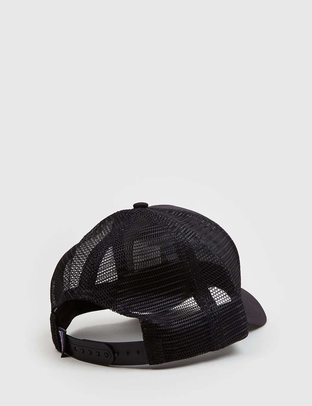 Final Few Patagonia P-6 Logo Trucker Hat - Black  Today Only!