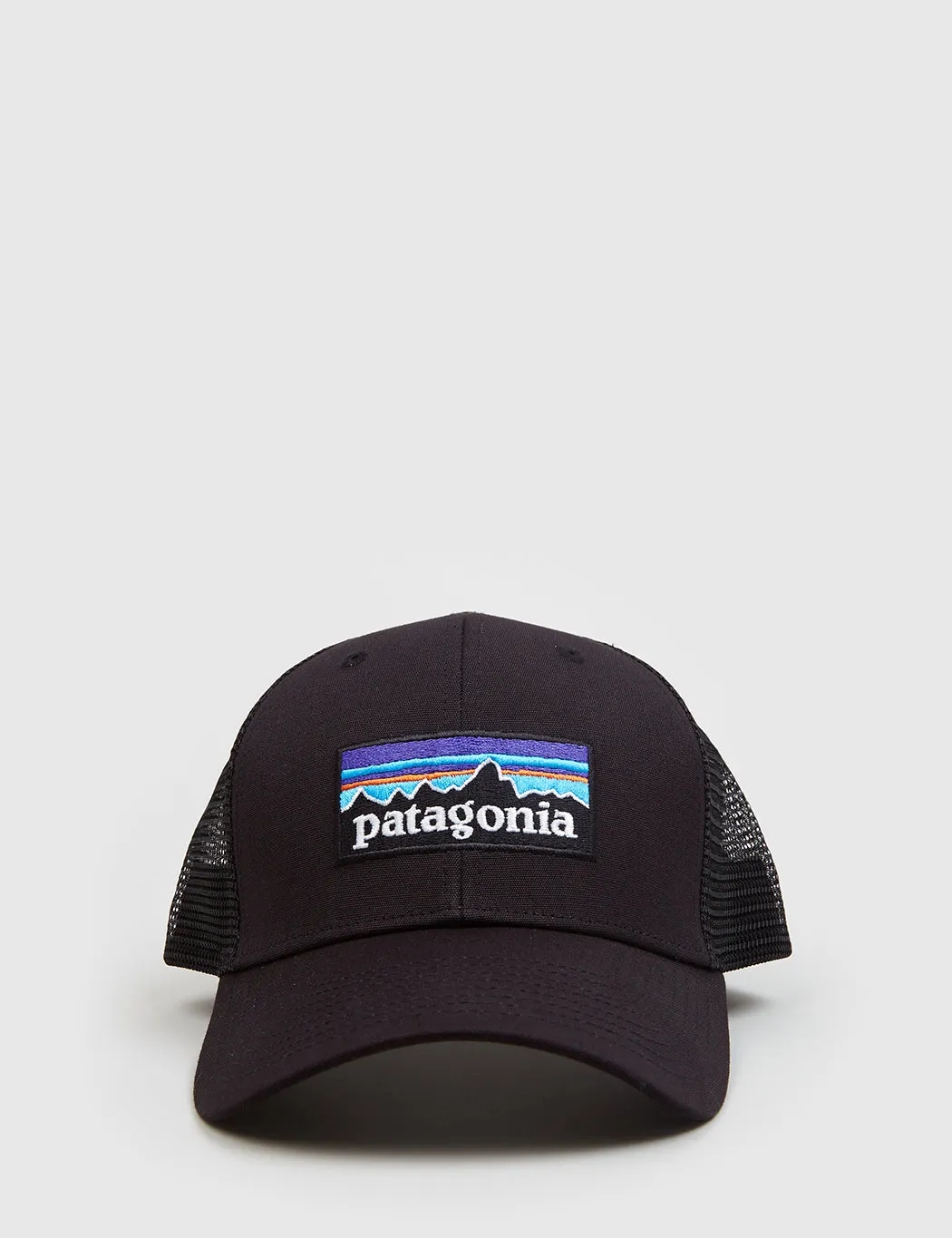 Final Few Patagonia P-6 Logo Trucker Hat - Black  Today Only!