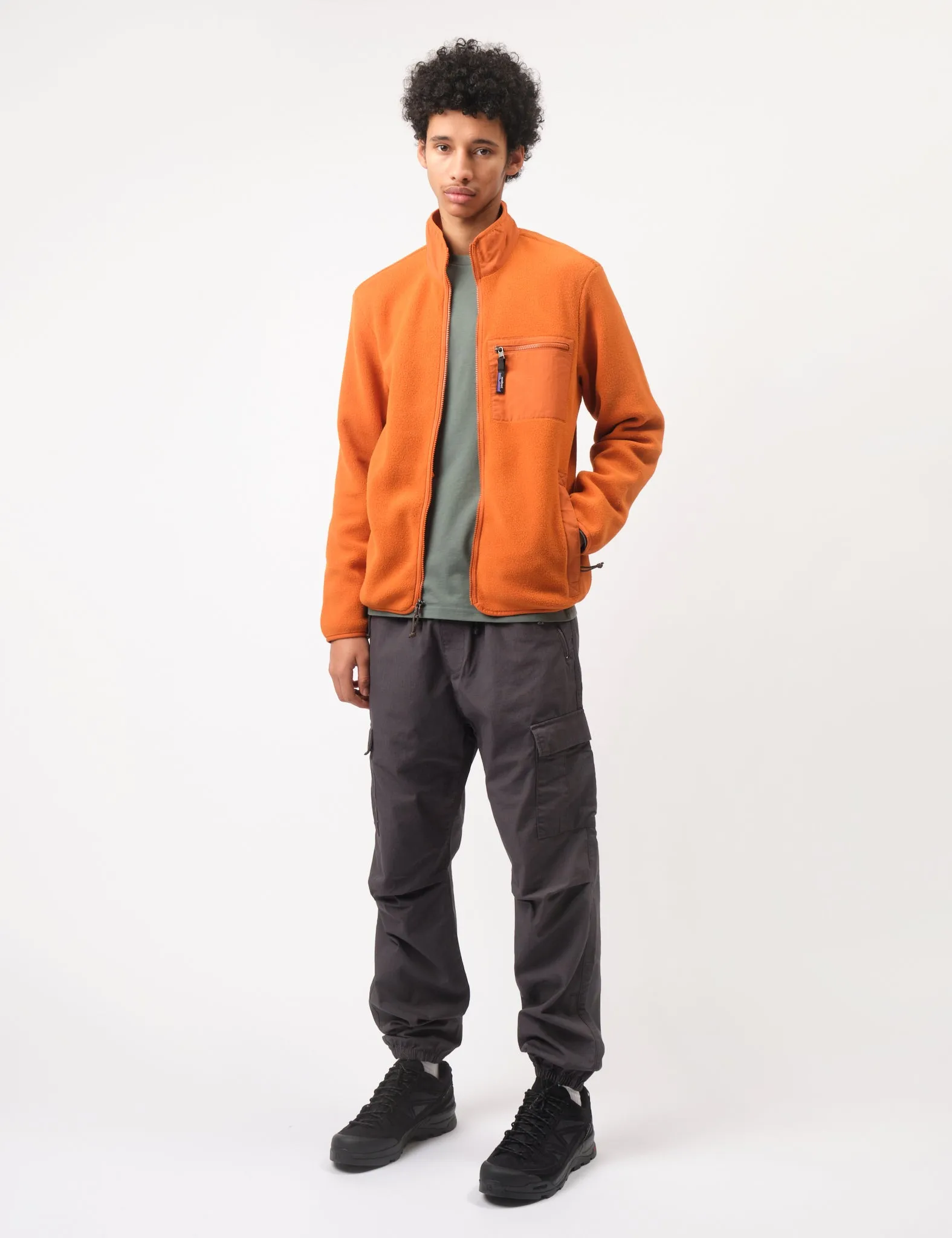 Final Few Patagonia Synch Fleece Jacket - Redtail Rust  Dont Miss Out!