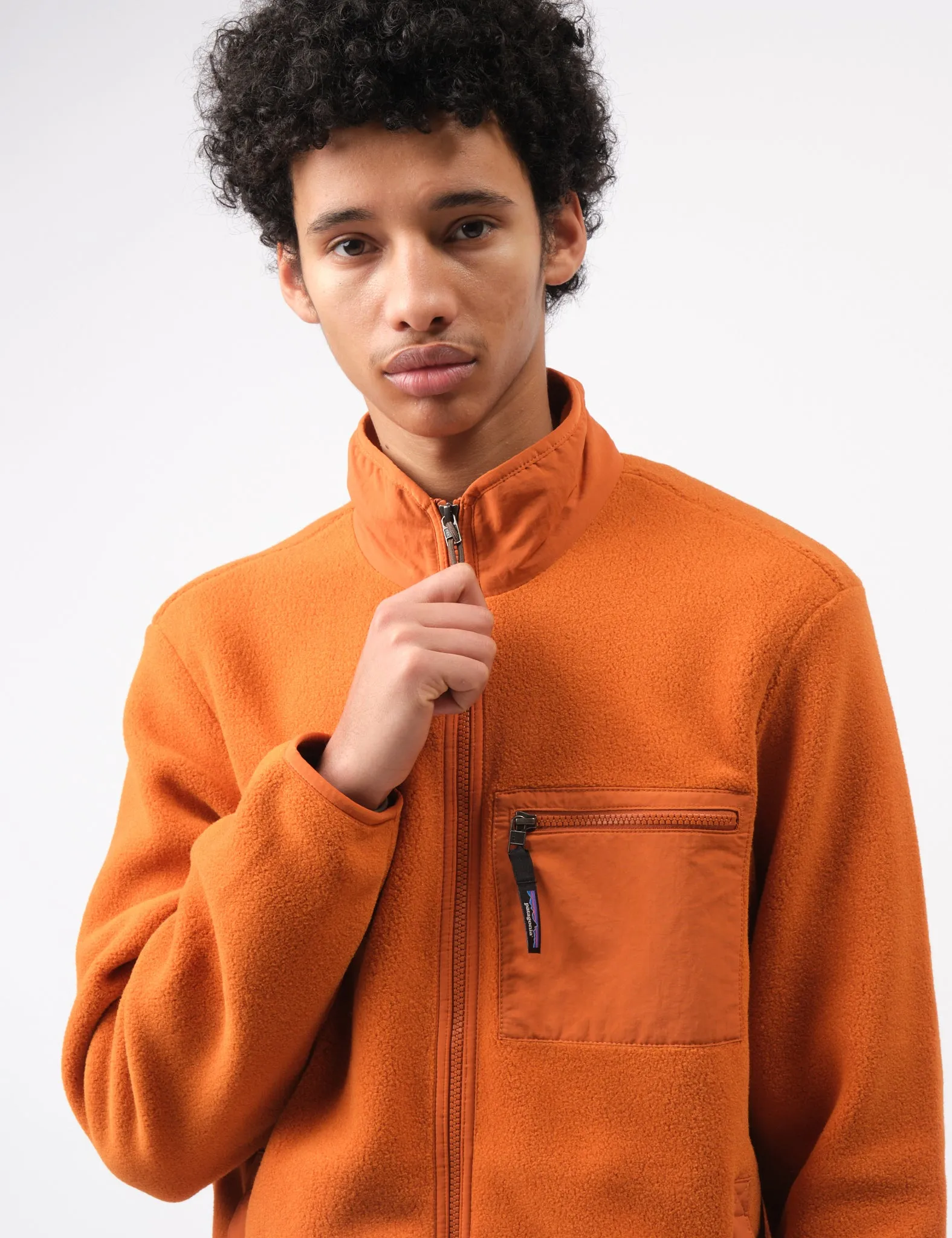 Final Few Patagonia Synch Fleece Jacket - Redtail Rust  Dont Miss Out!