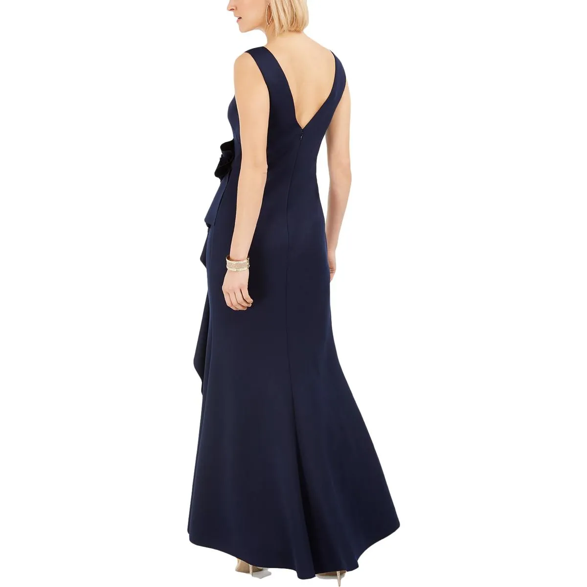 Final Few Petites Womens Ruffled Long Maxi Dress  Limited Release!