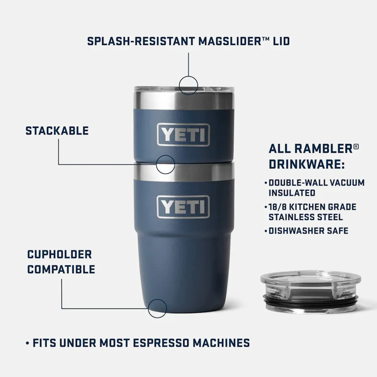 Final Few YETI Rambler 8oz Stackable Cup  Almost Gone!